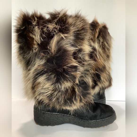 Oscar Sport Fox fur Winter boots - Picture 7 of 11